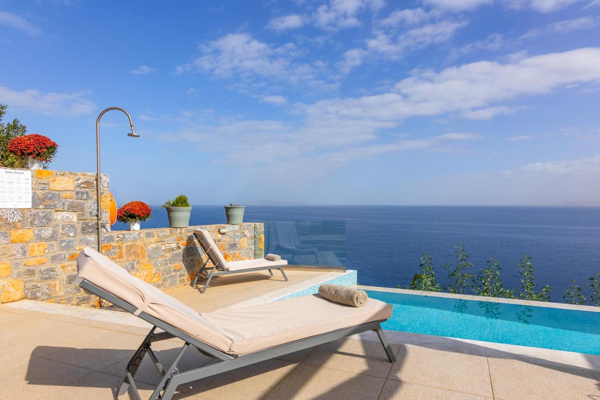 Rocca Al Mare Seaside Villas Palaiokastro  Luaran gambar