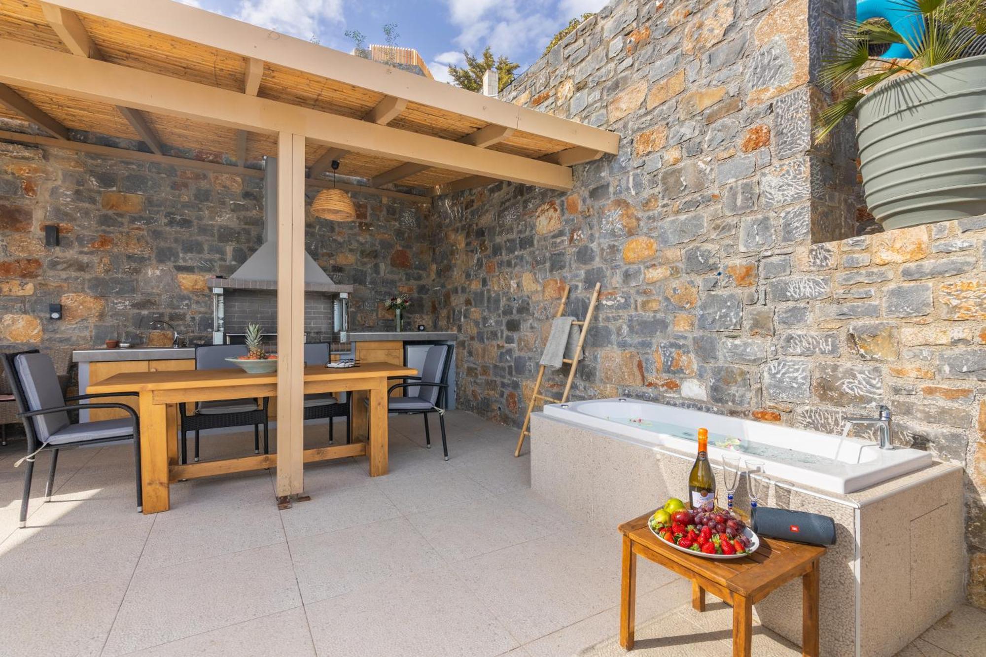 Rocca Al Mare Seaside Villas Palaiokastro  Luaran gambar