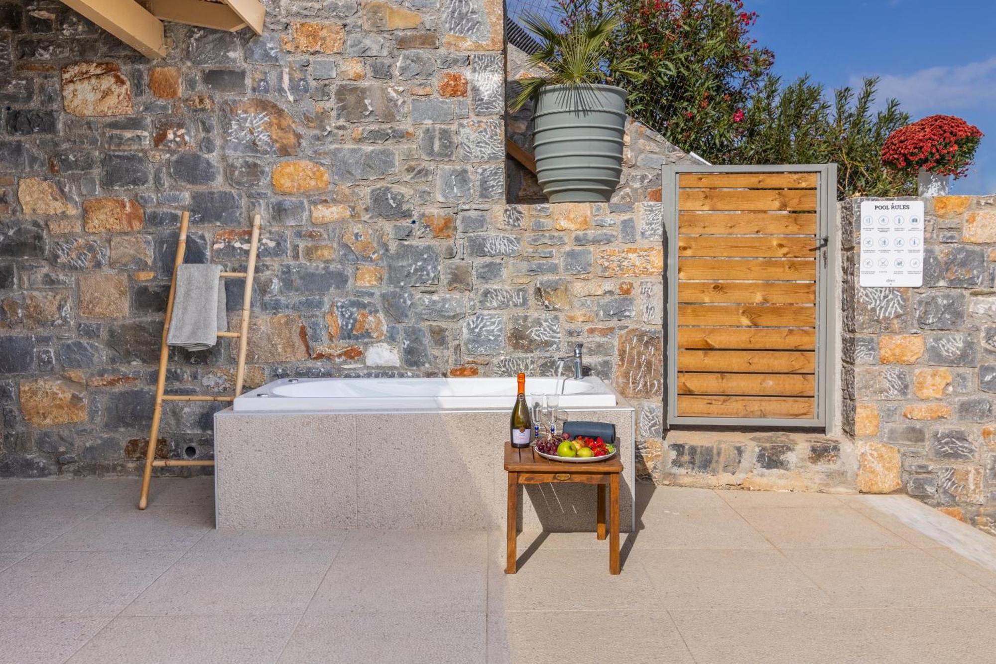 Rocca Al Mare Seaside Villas Palaiokastro  Luaran gambar