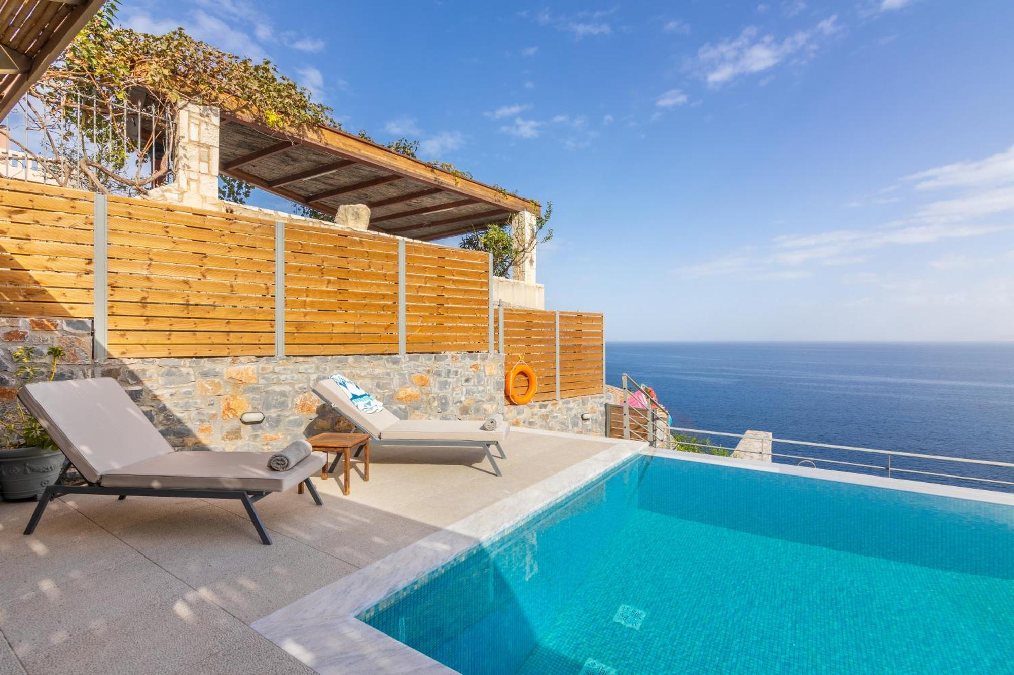 Rocca Al Mare Seaside Villas Palaiokastro  Luaran gambar