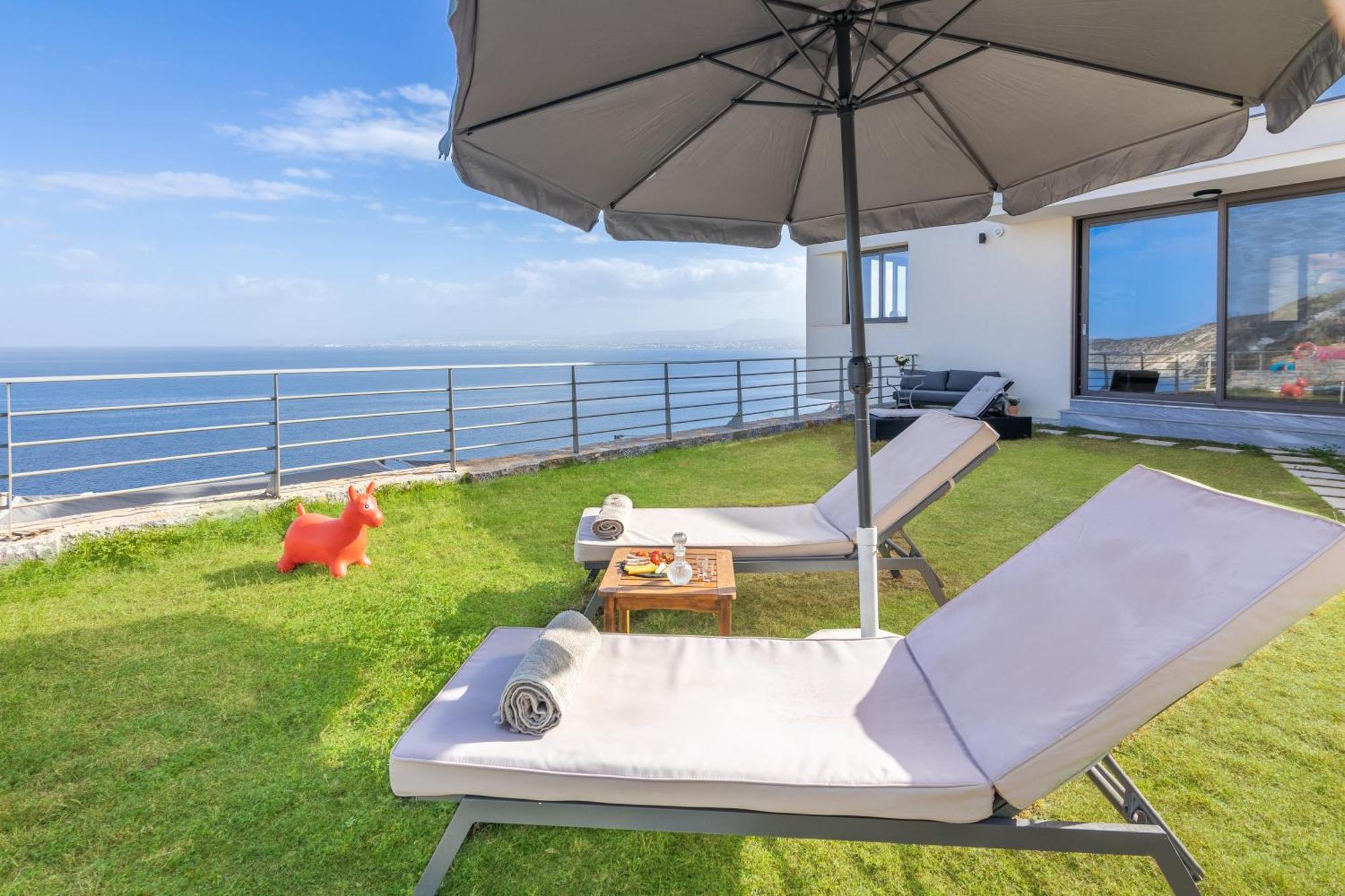 Rocca Al Mare Seaside Villas Palaiokastro  Luaran gambar