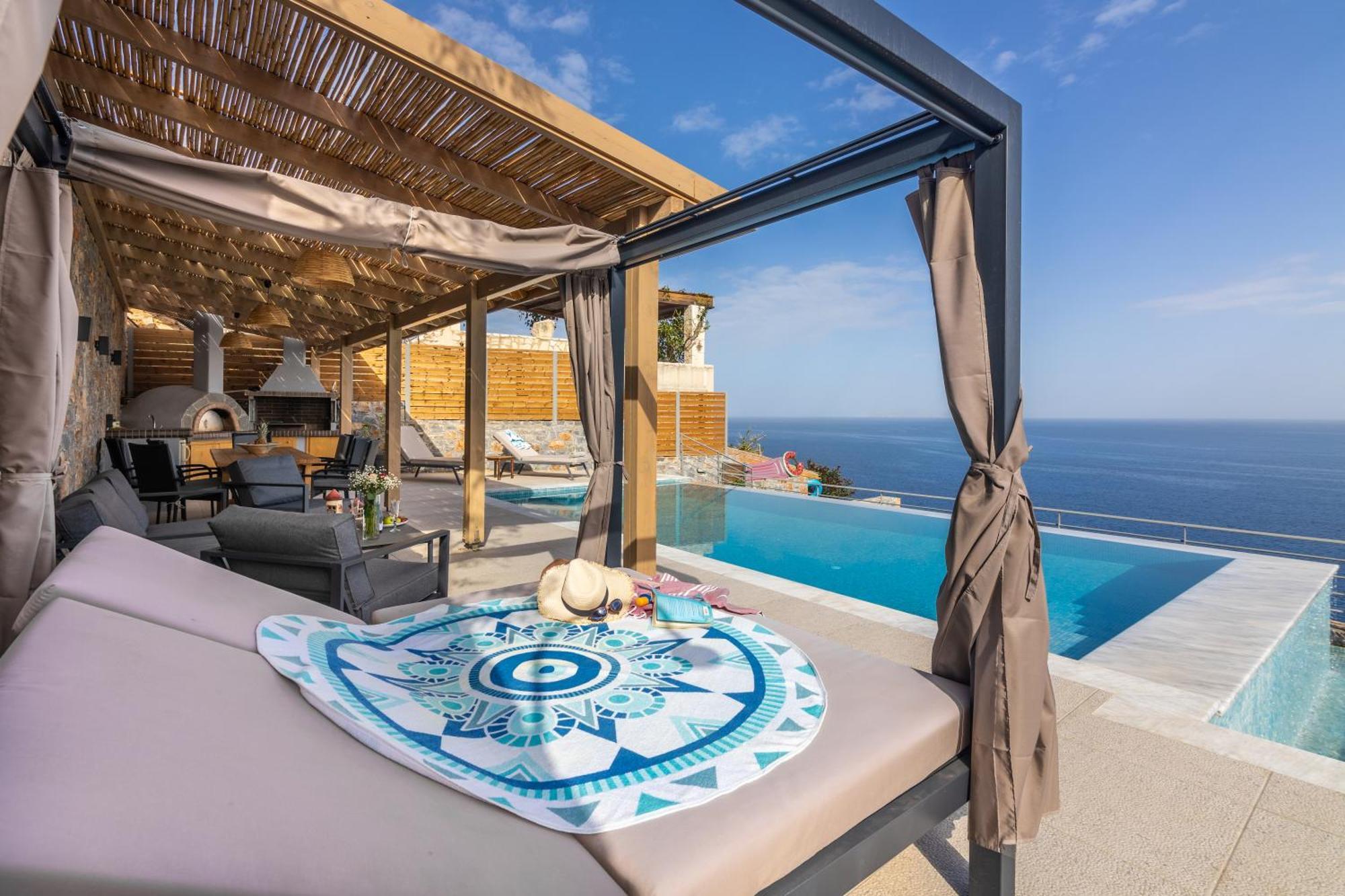 Rocca Al Mare Seaside Villas Palaiokastro  Luaran gambar