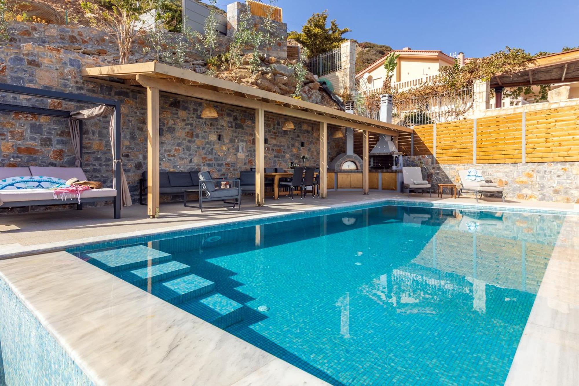Rocca Al Mare Seaside Villas Palaiokastro  Luaran gambar