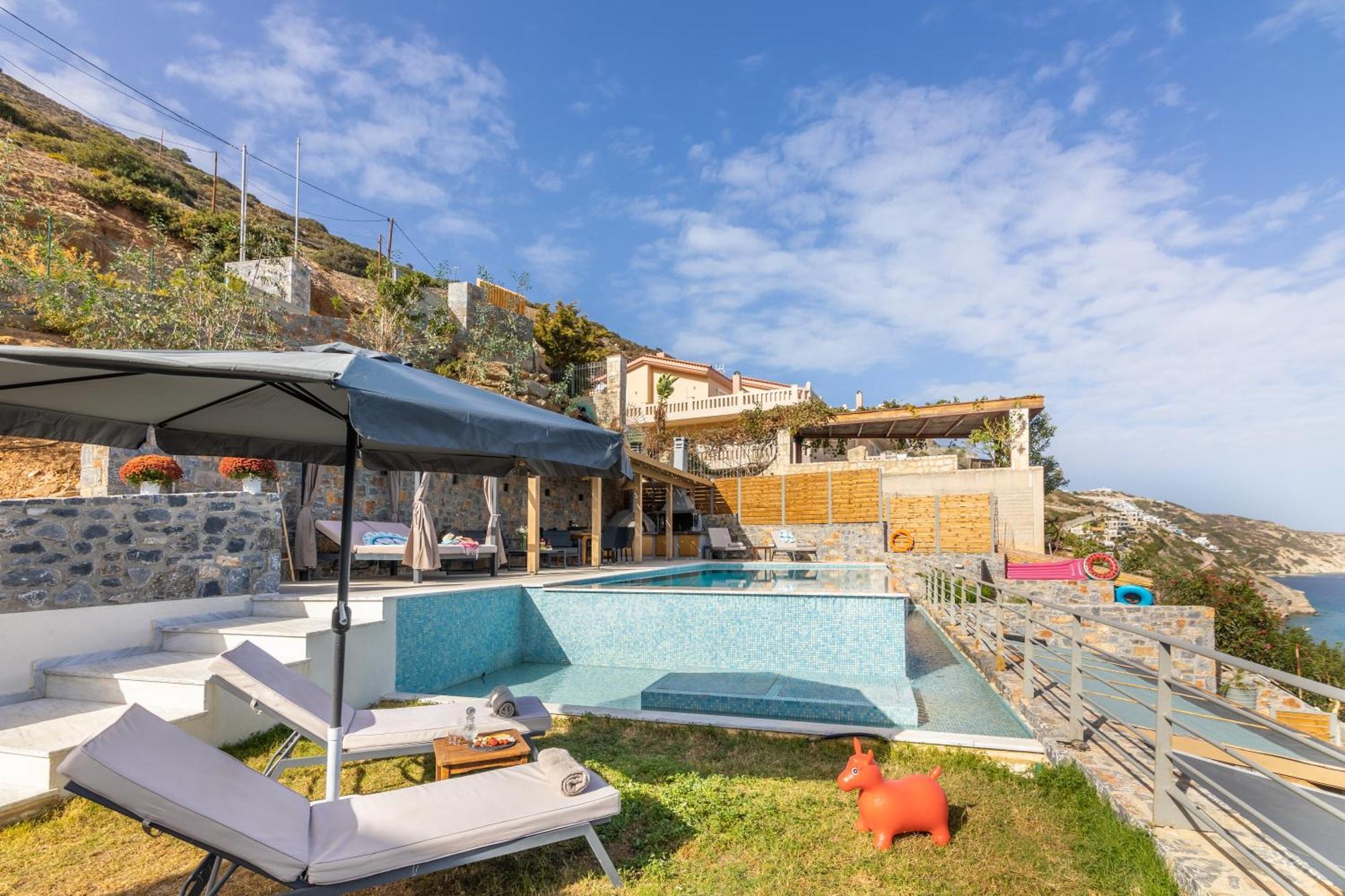 Rocca Al Mare Seaside Villas Palaiokastro  Luaran gambar