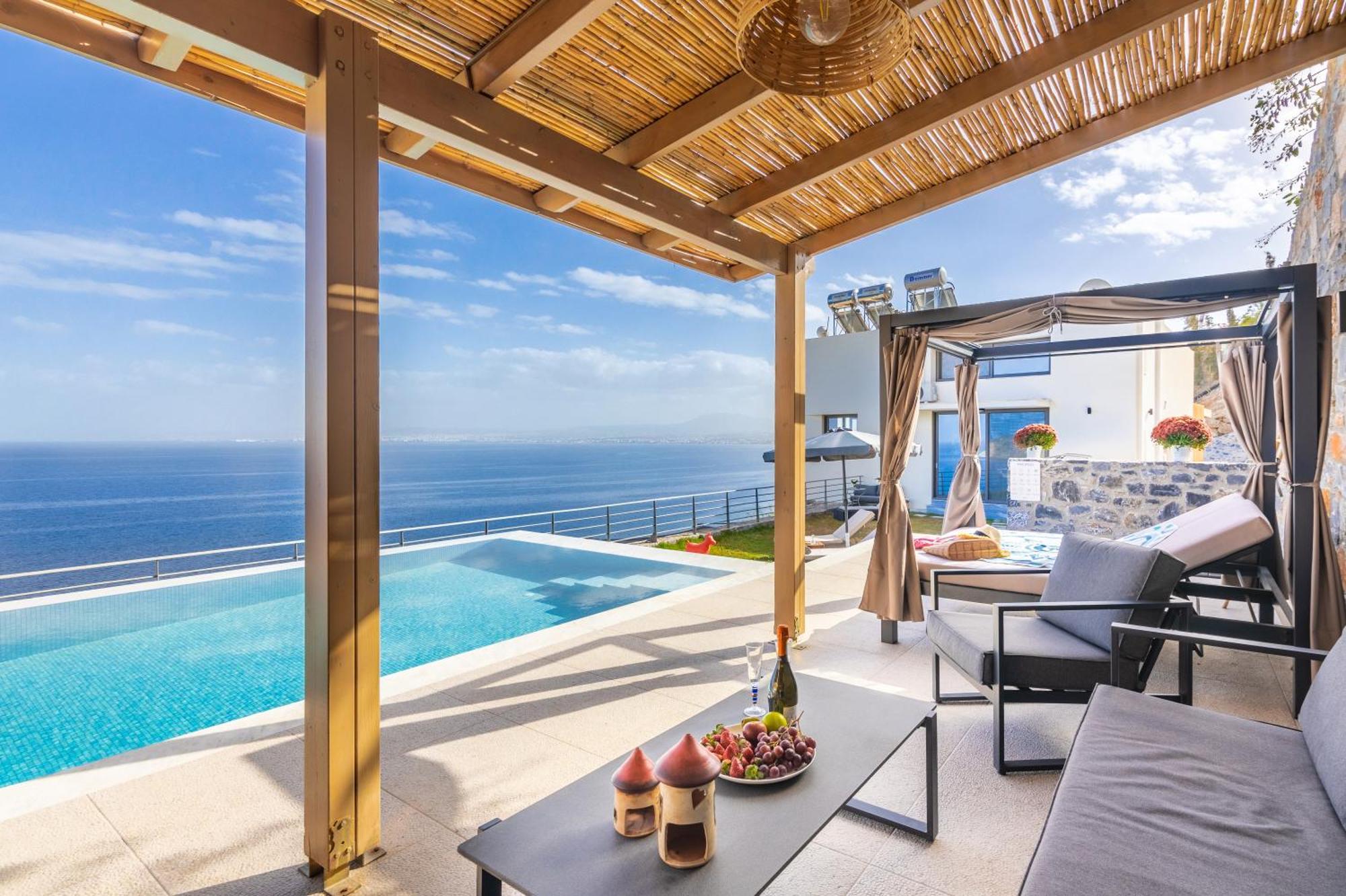 Rocca Al Mare Seaside Villas Palaiokastro  Luaran gambar