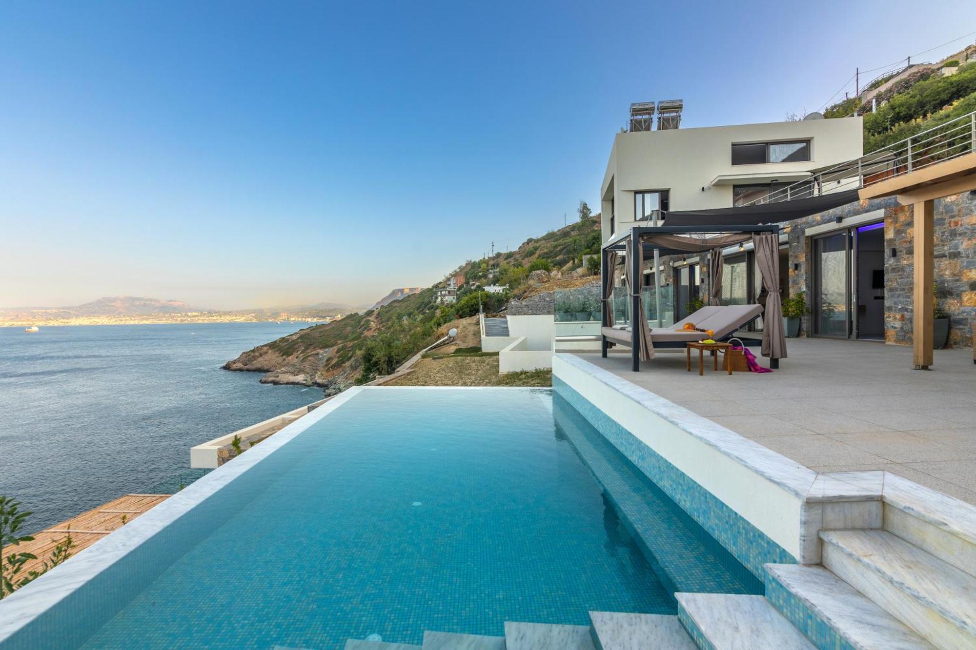Rocca Al Mare Seaside Villas Palaiokastro  Luaran gambar
