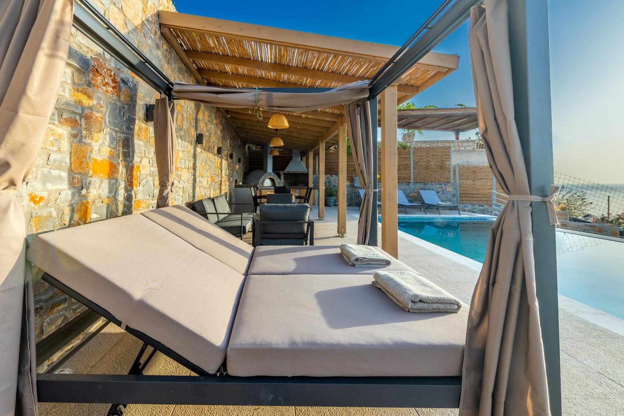 Rocca Al Mare Seaside Villas Palaiokastro  Luaran gambar