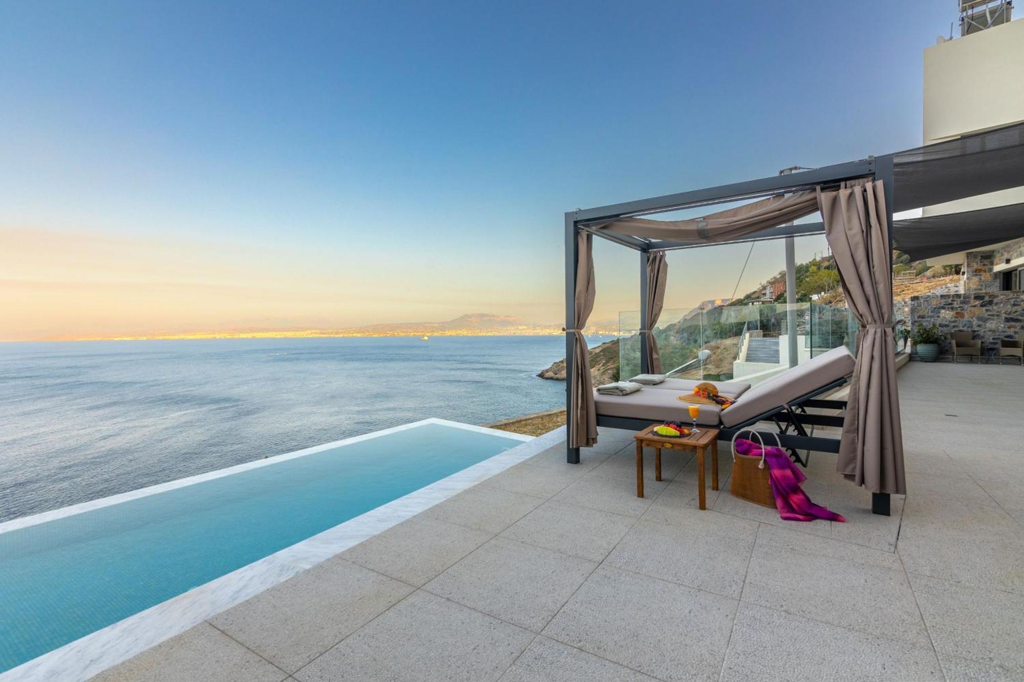 Rocca Al Mare Seaside Villas Palaiokastro  Luaran gambar