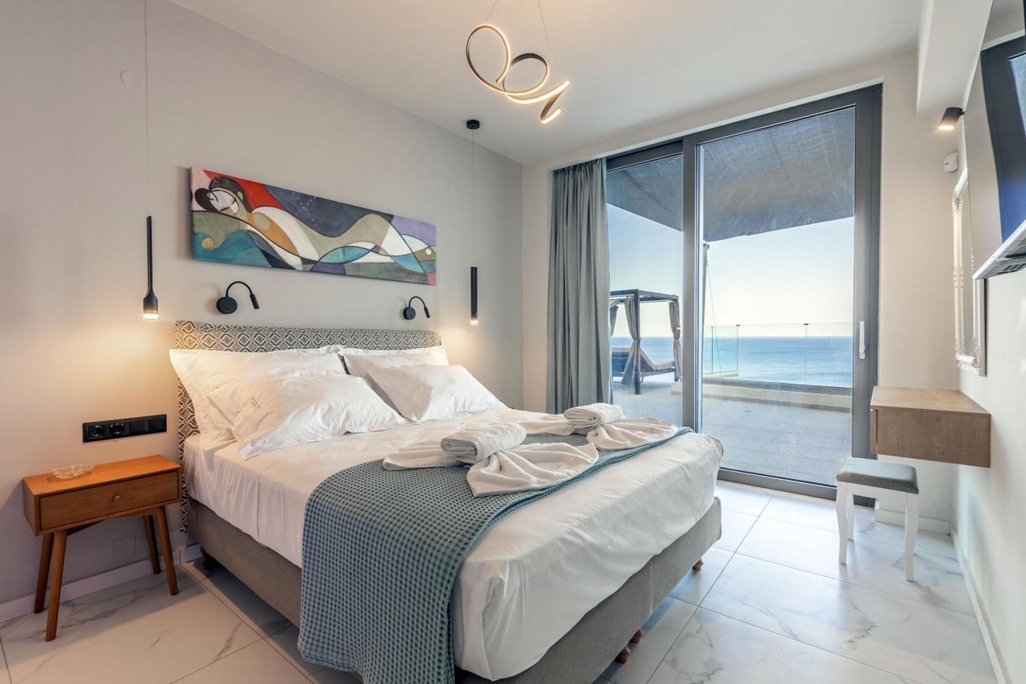Rocca Al Mare Seaside Villas Palaiokastro  Luaran gambar