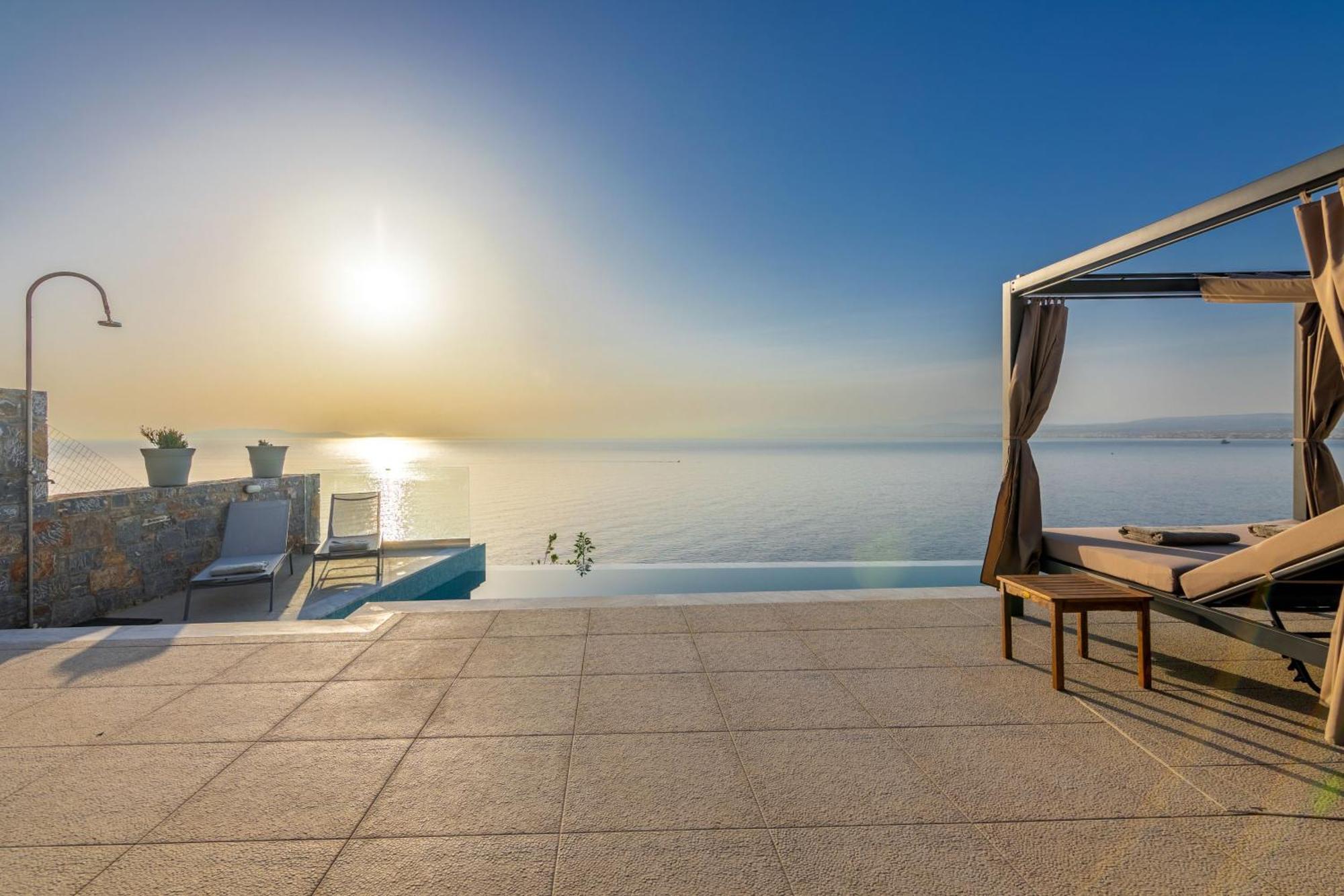 Rocca Al Mare Seaside Villas Palaiokastro  Luaran gambar