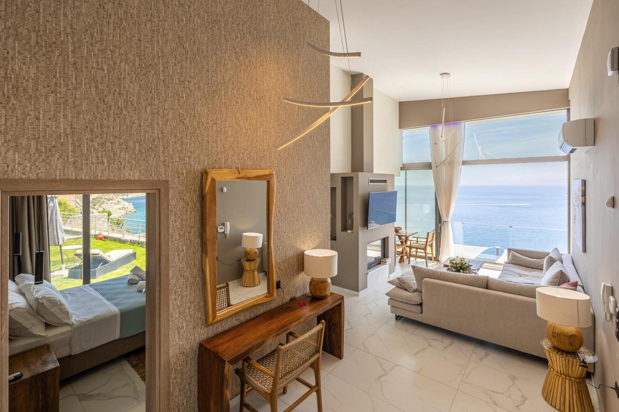 Rocca Al Mare Seaside Villas Palaiokastro  Luaran gambar